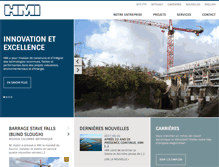 Tablet Screenshot of hmiconstruction.ca